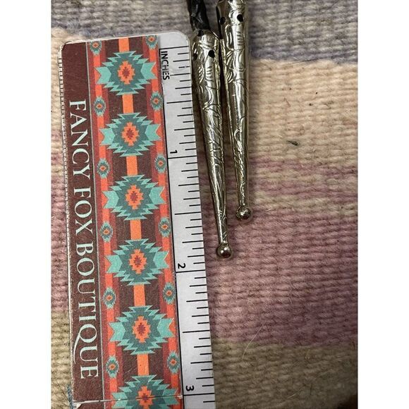 Western Bolo tie Lariat Death Head Moth Skull Cameo Rustic Wedding Attire Party - Picture 8 of 16